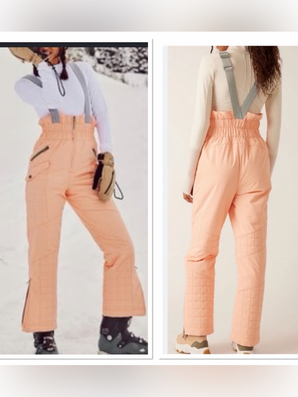 Free People Movement All Prepped Ski Bibs
